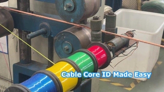 Aderidentifizierung des mehradrigen XLPE-isolierten Kabels