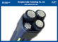 Xlpe bedeckte obenliegendes zusammengerolltes Luftkabel des Stromkabel-3x50+NA1x54.6 NFC33209