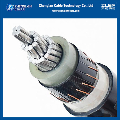 18/30KV Einzelkern-Aluminium-Stromkabel nicht gepanzert NA2X(S) 2Y