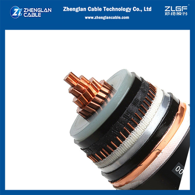 18/30kv STA gepanzertes MV-Stromkabel mit einem einzigen Kern 1x120mm2 CU/SC/XLPE/SC/CTS/FR-PVC