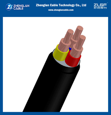 0.6/1KV Niederspannungskabel aus Kupfer Xlpe Isoliertes PVC-Schichtkabel 3Core für IEC 60228, IEC 60502-1 (CU/XLPE/PVC)