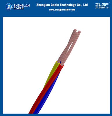 0.6/1KV Niederspannungskupfer-PVC-isolierter Triplex (CV) -Stromkabel 3 Kern für IEC 60228; IEC 60227 ((CU/PVC)