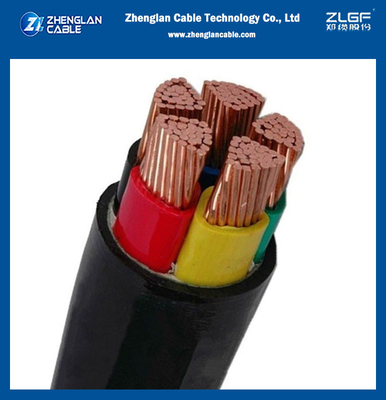 5 Kerne XLPE Isoliertes PVC-Gehäuse unpanzertes Kupferkabel 0,6/1kV IEC 60228 IEC 60502-1