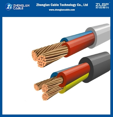 Niedrigspannung CU/XLPE/PVC 3x16m2 Einzelkern XLPE Isoliertes Kupferleitkabel mit PVC-Hülle IEC60502-1