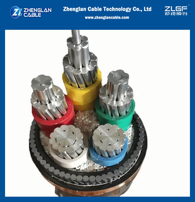 NA2XRY YJLV32 0,6/1KV LV CU/AL XLPE Isolierung SWA PVC Hülle 3 Kerne 95mm2 Stromkabel