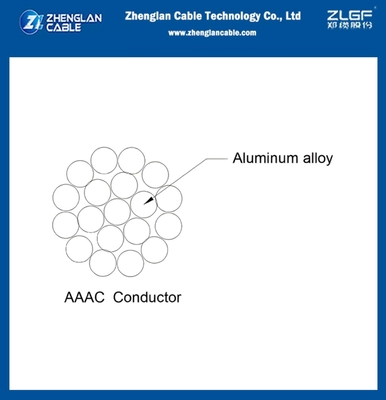 AAAC YEW Bare Conductor Alle Aluminiumlegierung Leiter AAAC 479mm2 37/4.06mm BS3242
