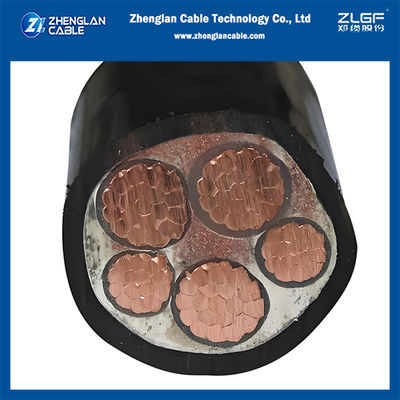 1KV XLPE-isolierte LSZH-ummantelte Stromkabel 3x25+2x16mm2 IEC60502-1