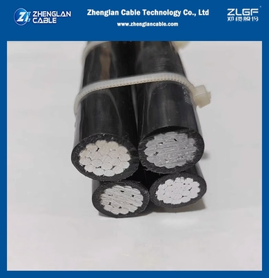 0.6/1kV Oberleitungskabel NFC 33-209 Standard XLPE Isolationskabel ABC 3X50mm2+54,6mm2