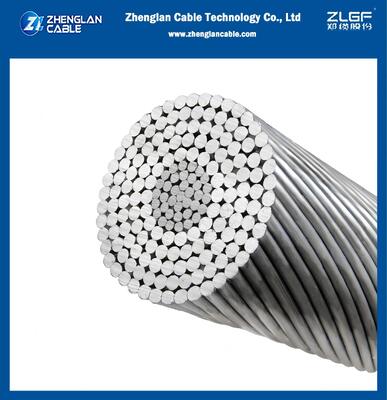 ACSR Nackte Aluminiumleiter Stahl verstärkt 75 m2 Wurm AL: 6/4.10 mm, ST: 1/4.10 mm BS215-2