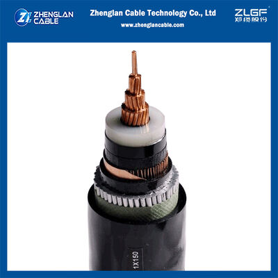 12/20KV Kupferkern XLPE Isoliertes AWA-gepanzertes Mittelspannungs-Stromkabel zur direkten Vergrabung