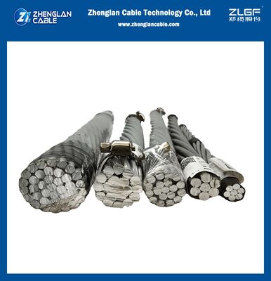 Rund- oder sektorförmig verdrahteter Aluminiumlegierungsleiter Draht, zertifiziert nach BS EN 50182, ideal für den Einsatz in Freileitungssystemen