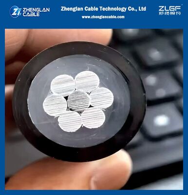 Kabelmarkierung Emboss Neutral Messenger Leiter nicht verdichtet oder verdichtet Alle Aluminiumlegierung Leiter AAAC Baumdraht überzogen Kabel SAC Kabel Luftisoliert Kabel