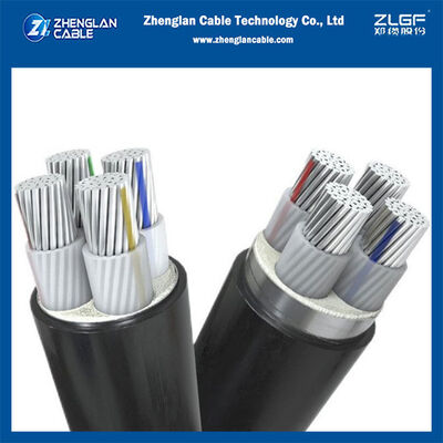 3+1 Kerne Niederspannungsnetzkabel mit Stahlband und XLPE-Dämmung für die unterirdische Installation 3x150+70mm2