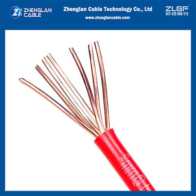 BV 450/750V Building Wire 1×10mm² H07V-R IEC60227 Copper PVC Single Core Cable for Fixed Wiring
