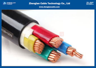 Nominaler Bereich: Unarmoured vier Kerne 4*1.5~4*400mm2 LV-Energie-Kabel PVC Isolier (0.6/1KV) Iec 60502-1 (CU/PVC/NYY/N2XY)