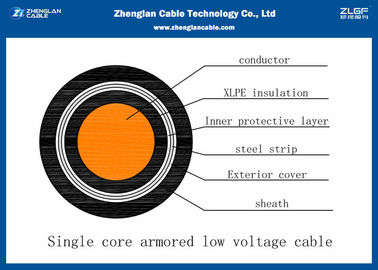 Nominaler Bereich: kabel-/Armoured-Stromkabel 10~630mm2 0.6/1KV LV einkerniges Isolier(CU/PVC/XLPE/STA/NYBY/N2XBY))