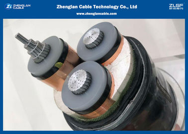 3C Aluminiummittelspannungs-Kabel des leiter-XLPE, gepanzertes Kabel 8.7/15kV (CU/XLPE/LSZH/STA/NYBY/N2XBY)