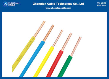 Leichter PVC errichtender Draht-und Kabel-einzelner fester Kern-Isolierentwurf