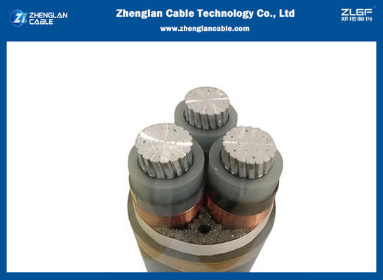 Al Xlpe Cws Pvc 18/30(36) Mittelspannungs-Stromkabel KV 3Cx95sqmm