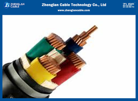 4x10sqmm Kern-gepanzerte Kabel CU/XLPE/PVC/SWA/PVC SWA 4 ISO 9001 2015
