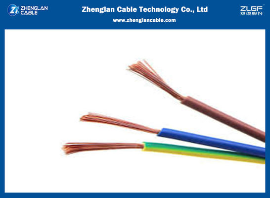 Multi Zweck 1.5mm2 kupfernes Kabel-Haus-elektrisches Drahtseil BV einkerniges PVC isoliert