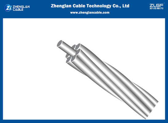 Obenliegender bloßer Aluminiumleiter Cable Iris AWG2 7/2.47mm ASTM B231/231M des leiter-AAC