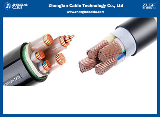 Gepanzertes/Unarmored Kabel LV-elektrischer Leistung CU 0.6/1KV (AL) /XLPE/PVC/STA/PVC IEC60502-1