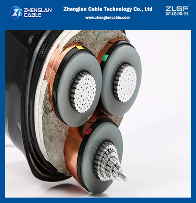 8.7/10 KV Millivoltal- oder -culeiter Armoured Power Cable XLPE isolierten