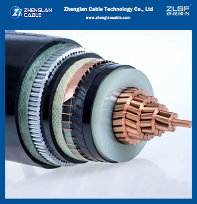 19/33kV CWS aussortiertes AWA Armored PVC umhüllte Stromkabel, die XLPE BS 6622 isolierte