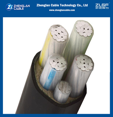 4.5x70mm2 1.1kv, das Niederspannungs-Stromkabel XLPE LSZH isolierte, umhüllte Aluminium